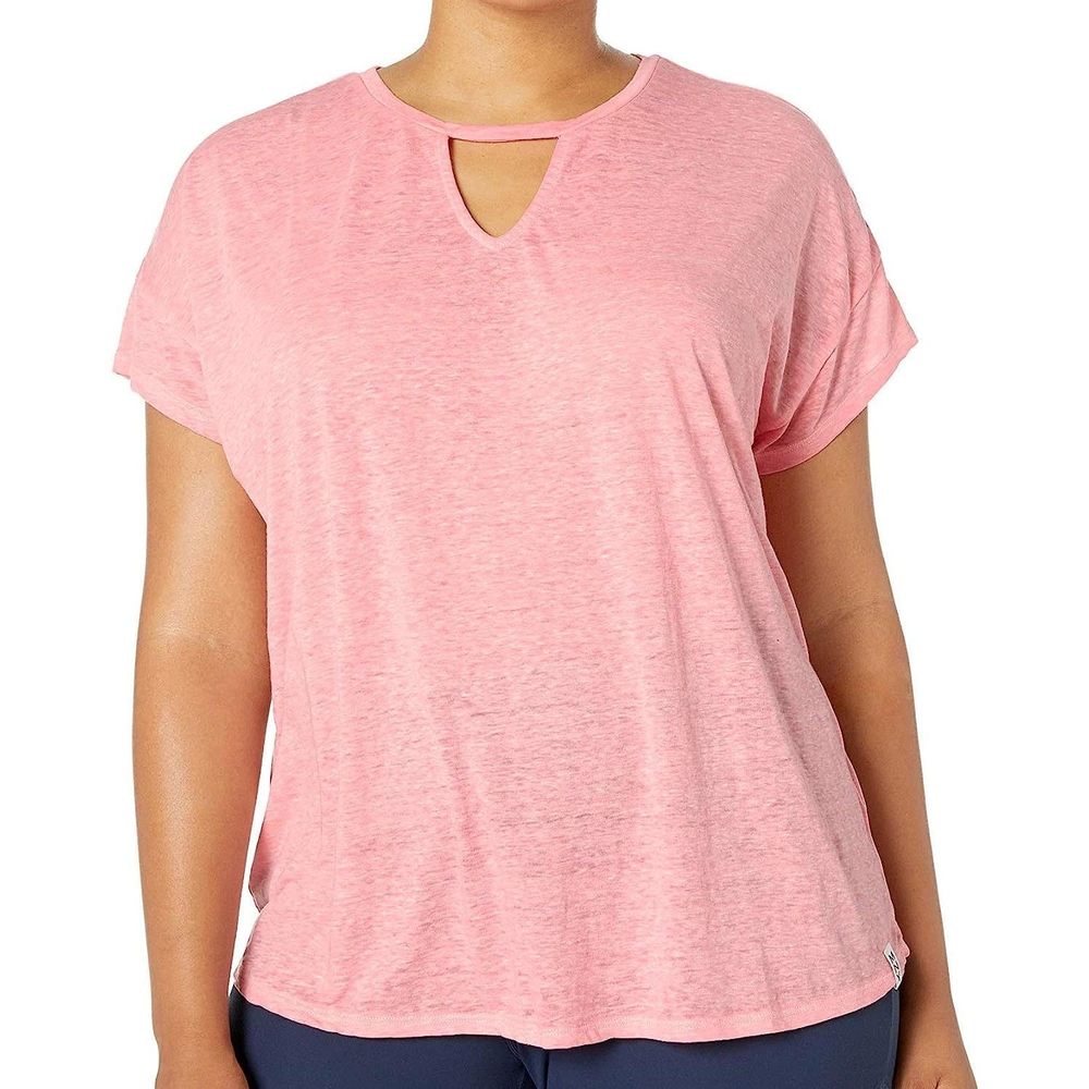 Marc New York by Andrew Marc Womens Plus Size Performance Top Size 2X